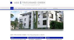Desktop Screenshot of abs-treuhand.de